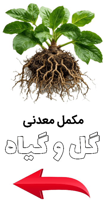 استیکر گیاه برای خرید مکمل معدنی برای باغ و گل و گیاه